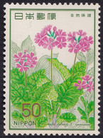 Japón 1978 Correo 1251 **/MNH Protección De La Natura / Flores. - Neufs