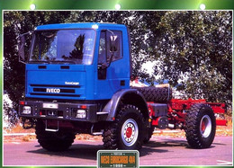 FICHE CARTONNE CAMION PORTEUR 1998 IVECO EUROCARGO 4X4 - Camion