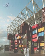 Stadiums Of FIFA 2022 World Cup Soccer / Football In Qatar - New Stamp Issue Bulletin / Brochure / Technical Details - 2022 – Qatar