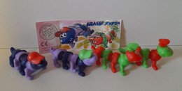 KINDER SURPRISE 2002 Deutch :           Série " Chenille " + 1 BPZ 610732 - Montables