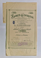 MOÇAMBIQUE - QUELIMANE- Boror Comercial - Titulo De Uma Acção 30$00 - Nº 80789 -Titulo NºA 8924 - Agriculture