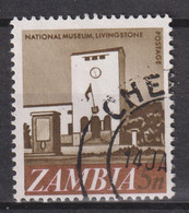 1968 Zambia / Sambia Mi:ZM 42°,Yt:ZM 42°, National Museum. Livingstone - Zambia (1965-...)