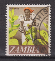 1968 Zambia / Sambia Mi:ZM 44°,Yt:ZM 44°, Picking Tobacco / Tabak Pflücken - Zambia (1965-...)