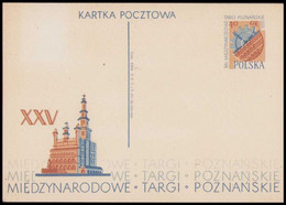 POLAND 1956 / XXV Poznań International Fair  / Postcard Poznan P84 - Fiere