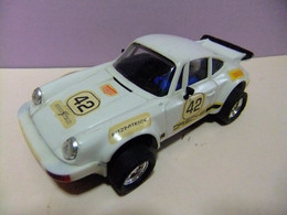 SCALEXTRIC EXIN PORSCHE 911 CARRERA RS BLANCO 42 ORIGINAL AÑO 1975 - Circuits Automobiles