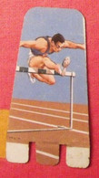 Plaquette Nesquik Jeux Olympiques. Podium Olympique. Marcel Duriez. 110 M Haies. France.  Tokyo 1964 - Blechschilder (ab 1960)