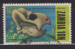 1973 Zambia / Sambia Mi:ZM 99°,Yt:ZM 95°, Zambiasaurus - Sambiasaurus,  Fossilen - Zambia (1965-...)