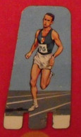 Plaquette Nesquik Jeux Olympiques. Podium Olympique. Jean Wadoux. 1500 M. France.  Tokyo 1964 - Placas En Aluminio (desde 1961)