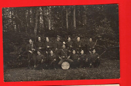 ZUQ-18  Militaires Groupe De Militaires Près De La Caserne De Colombier En 1913. Poto Bourquin. NC - Colombier