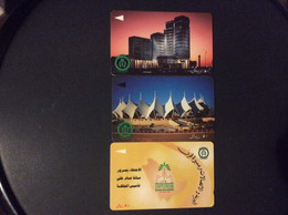 3 TELECARTES Magnétiques  ARABIE SAOUDITE  50 Riyals - Saudi Arabia