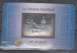 FRANCE 2010 FOOTBALL WORLD CUP SILVER STAMP - 2010 – Sud Africa
