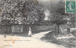 FRANCE - 60 - CARLEPONT - Le Frène Pleureur - La Fontaine - Editeur Léognany - Carte Postale Ancienne - Andere & Zonder Classificatie