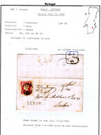 Sp9631 PORTUGAL D.Luís I, 25r., 1864 SERPA »Lisboa - Autres & Non Classés