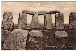 STONEHENGE From Altar Stone. - Frith 19199 - Stonehenge