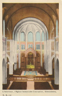 Edmundston, New Brunswick  L'Interieur, L'Eglise Immaculee Conception - Andere & Zonder Classificatie