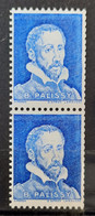 France 1964 Palissy PA8 Paire Dont Un Avec Numero **TB - Probedrucke, Nicht Ausgegeben, Experimentelle Vignetten