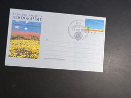 (2 P 4)  Australia Cover - 2013 - Lion's Club Aerogramme (3) - Aerogrammi