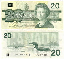 Canada 20 Dollars 1991 EF "EVE" Bonin-Thiessen - Canada