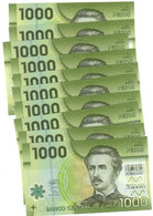 Chile 10x 1000 Pesos 2020 UNC - Chile