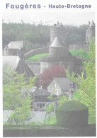 FOUGERES ILLE ET VILAINE -  LES REMPARTS, TOURS, PAP ENTIER POSTAL FLAMME LA POSTE 2008, VOIR LES SCANNERS - Châteaux