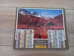 Delcampe - Almanach Du Facteur Oberthur 1994 - Petit Format : 1991-00