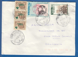 Rumänien; Brief Infla; 1998; Sacuieni Bihor; Romania - Storia Postale