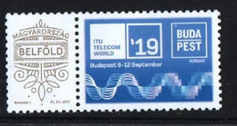 Hungary 2019. International Telecommunication Union - ITU Telecom World, Budapest  MNH - Unused Stamps