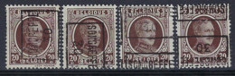 HOUYOUX Nr. 196 Voorafgestempeld Nr. 5515 A + B + C + D SOMBREFFE 30 ; Staat Zie Scan ! - Roller Precancels 1930-..