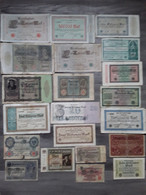 21 BILLETS ALLEMAND ALLEMAGNE MARK Lot De Billet Allemand - Collezioni