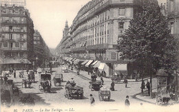 FRANCE - 75 - PARIS - La Rue Turbigo - Animée - LL - Carte Postale Ancienne - Other & Unclassified