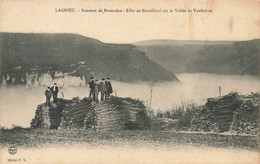 Lagnieu * Le Sommet De Bramafan * Effet De Brouillard Sur La Vallée De Vaufevrou * Métier Bois - Unclassified