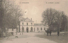 Alençon * Place De La Gare * Ligne Chemin De Fer De L'orne - Alencon