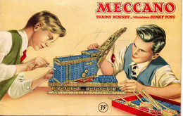 Catalogue MECCANO  Trains Hornby Dinky Toys De 1954 - Frankrijk