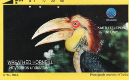 INDONESIA - TAMURA - S239 - BIRD - WREATHED HORNBILL (RHYTICEROS UNDULATUS) - Indonesien