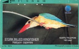 INDONESIA - TAMURA - S242 - BIRD - STORK BILLED KINGFISHER (HALCYON CAPENSIS) - Indonesien