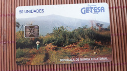 Phonecard  Guinee 50 Units  Used  Rare - Guinee