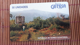 Phonecard  Guinee 50 Units  Used  Rare - Guinea