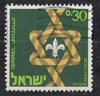 ISRAEL 424,used,falc Hinged,scouting - Used Stamps