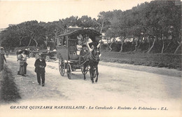 13-MARSEILLE- GRANDE QUINZAINE MARSEILLAISE- LA CAVALCADE- ROULOTTE DE BOHEMIENS - Zonder Classificatie