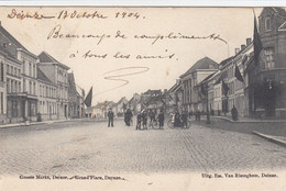Deinze - Groote Markt  1904 - Deinze