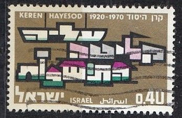 ISRAEL 479,used,falc Hinged - Usados (sin Tab)