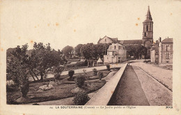 La Souterraine * Le Jardin Public Et L'église * Rue Route - La Souterraine