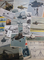 Lot De 132g De Coupures De Presse Et Photos Des Hélicoptères Soviétiques MIL Mi-1 Et Mi-3 "Hare" - Aviazione