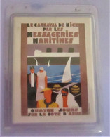 * MAGNETE IN METALLO * MESSAGERIES MARITIMES * CARNAVAL DE NICE - Magnets