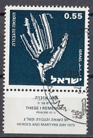 ISRAEL 588,used,falc Hinged - Usati (con Tab)