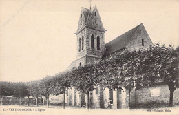 FRANCE - 77 - VERS St DENIS - L'église - Thibault Melun - Carte Postale Ancienne - Autres & Non Classés