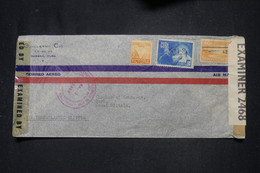 CUBA - Enveloppe Commerciale De La Havane Pour Le Royaume Uni Avec Contrôles Postaux - L 141875 - Cartas & Documentos