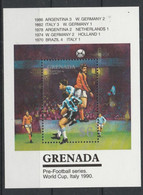 Grenada - Football - World Cup - Calcio Italia 90'  Sheet 213   MNH - - 1990 – Italie