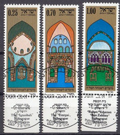 ISRAEL 616-618,used,falc Hinged - Usati (con Tab)