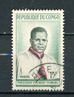 CONGO : FULBERT YOULOU - N° Yvert 137 Obli. - Oblitérés